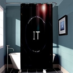 This Is An It Logo Shower Curtain 36  X 72  (stall) 