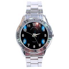 This Is An It Logo Stainless Steel Analogue Watch