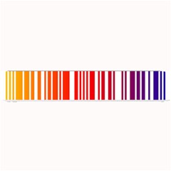 Colorful Gradient Barcode Small Bar Mats