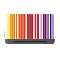 Colorful Gradient Barcode Memory Card Reader With Cf by Simbadda