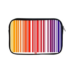 Colorful Gradient Barcode Apple Ipad Mini Zipper Cases by Simbadda