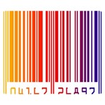 Colorful Gradient Barcode Double Sided Flano Blanket (Small)  50 x40  Blanket Front