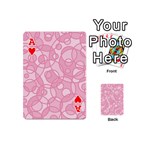 Pattern Playing Cards 54 (Mini)  Front - HeartA