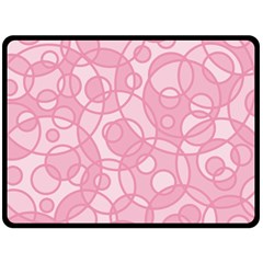 Pattern Double Sided Fleece Blanket (large) 