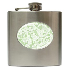 Pattern Hip Flask (6 Oz) by Valentinaart