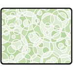 Pattern Double Sided Fleece Blanket (Medium)  58.8 x47.4  Blanket Front