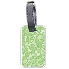 Pattern Luggage Tags (one Side)  by Valentinaart