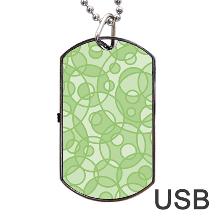 Pattern Dog Tag USB Flash (One Side)