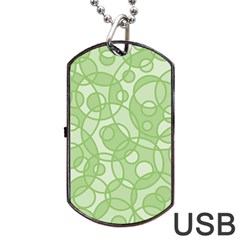 Pattern Dog Tag Usb Flash (two Sides)