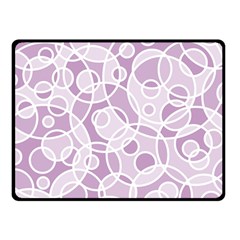 Pattern Double Sided Fleece Blanket (small) 