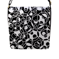 Pattern Flap Messenger Bag (l)  by Valentinaart