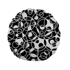 Pattern Standard 15  Premium Flano Round Cushions