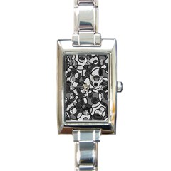 Pattern Rectangle Italian Charm Watch by Valentinaart