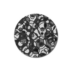 Pattern Magnet 3  (round) by Valentinaart