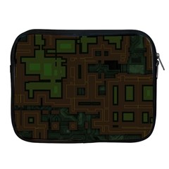 Circuit Board A Completely Seamless Background Design Apple Ipad 2/3/4 Zipper Cases by Simbadda