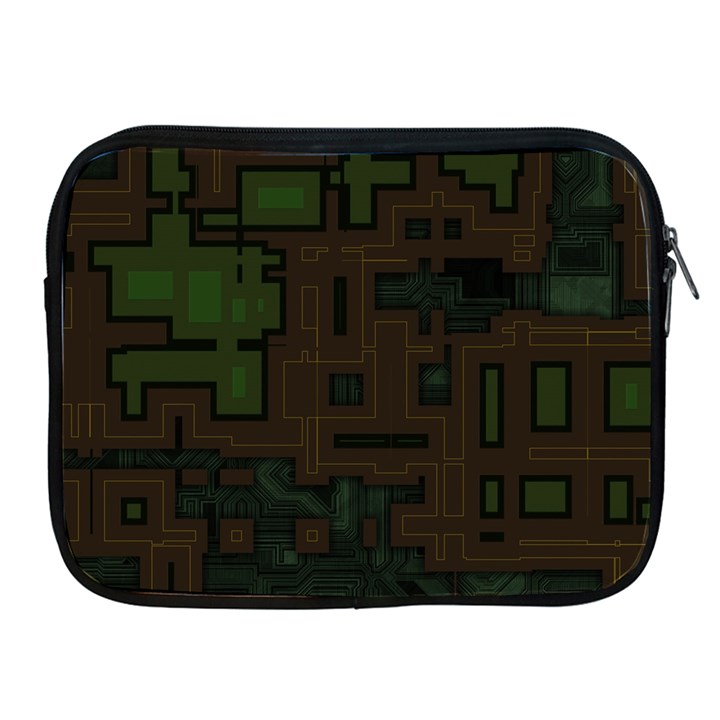 Circuit Board A Completely Seamless Background Design Apple iPad 2/3/4 Zipper Cases