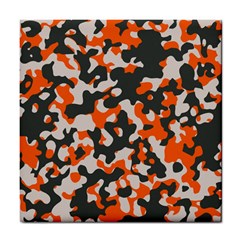 Camouflage Texture Patterns Tile Coasters by Simbadda