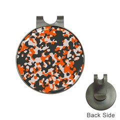 Camouflage Texture Patterns Hat Clips With Golf Markers by Simbadda