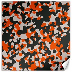 Camouflage Texture Patterns Canvas 16  X 16   by Simbadda