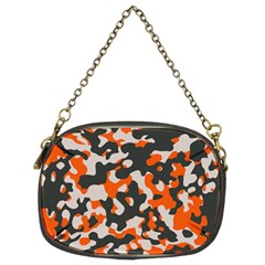 Camouflage Texture Patterns Chain Purses (two Sides)  by Simbadda