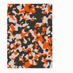 Camouflage Texture Patterns Large Garden Flag (two Sides) by Simbadda