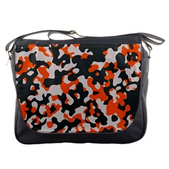 Camouflage Texture Patterns Messenger Bags by Simbadda