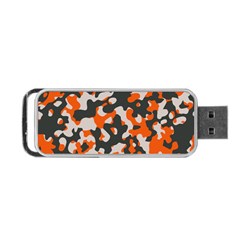 Camouflage Texture Patterns Portable Usb Flash (two Sides) by Simbadda