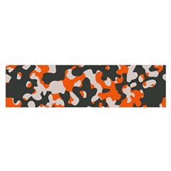 Camouflage Texture Patterns Satin Scarf (oblong) by Simbadda