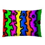 Digitally Created Abstract Squiggle Stripes Pillow Case 26.62 x18.9  Pillow Case