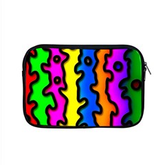 Digitally Created Abstract Squiggle Stripes Apple Macbook Pro 15  Zipper Case