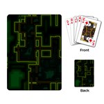 A Completely Seamless Background Design Circuit Board Playing Card Back