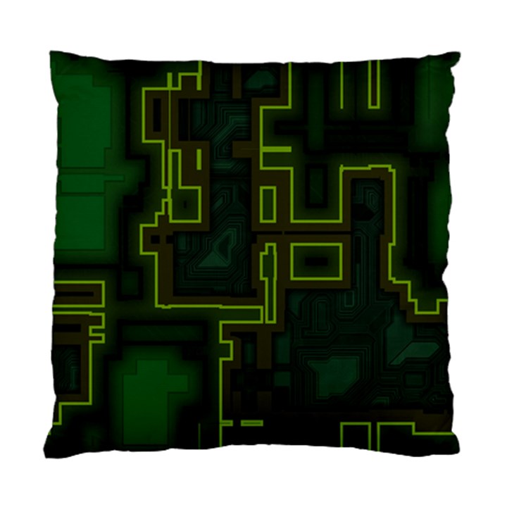 A Completely Seamless Background Design Circuit Board Standard Cushion Case (One Side)