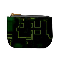 A Completely Seamless Background Design Circuit Board Mini Coin Purses