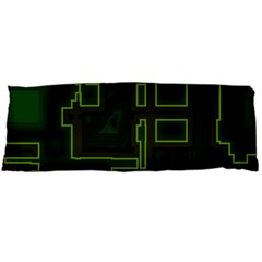 A Completely Seamless Background Design Circuit Board Body Pillow Case (Dakimakura)