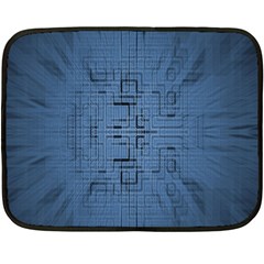 Zoom Digital Background Fleece Blanket (mini)