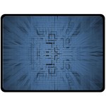 Zoom Digital Background Fleece Blanket (Large)  80 x60  Blanket Front