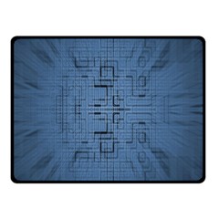 Zoom Digital Background Fleece Blanket (small)