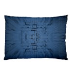 Zoom Digital Background Pillow Case (Two Sides) Front