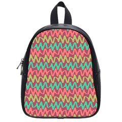 Abstract Seamless Abstract Background Pattern School Bags (small)  by Simbadda