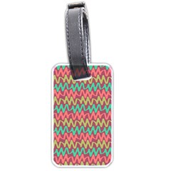 Abstract Seamless Abstract Background Pattern Luggage Tags (one Side)  by Simbadda