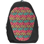 Abstract Seamless Abstract Background Pattern Backpack Bag Front