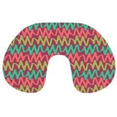 Abstract Seamless Abstract Background Pattern Travel Neck Pillows