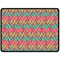 Abstract Seamless Abstract Background Pattern Double Sided Fleece Blanket (large)  by Simbadda