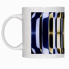 Colorful Seamless Pattern Vibrant Pattern White Mugs