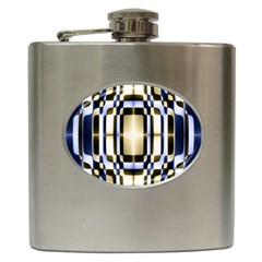 Colorful Seamless Pattern Vibrant Pattern Hip Flask (6 oz)