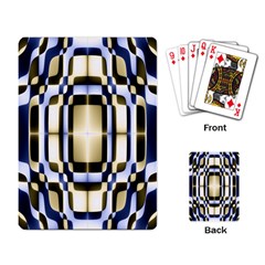 Colorful Seamless Pattern Vibrant Pattern Playing Card by Simbadda