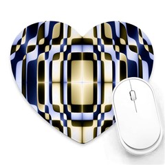 Colorful Seamless Pattern Vibrant Pattern Heart Mousepads