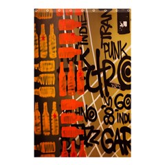 Graffiti Bottle Art Shower Curtain 48  X 72  (small)  by Simbadda