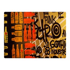 Graffiti Bottle Art Double Sided Flano Blanket (mini) 