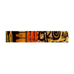 Graffiti Bottle Art Flano Scarf (mini)